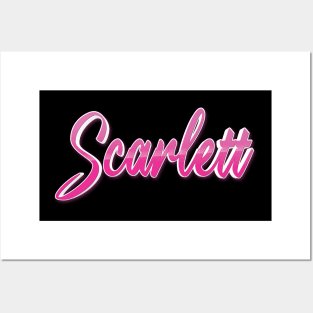 Scarlett Posters and Art